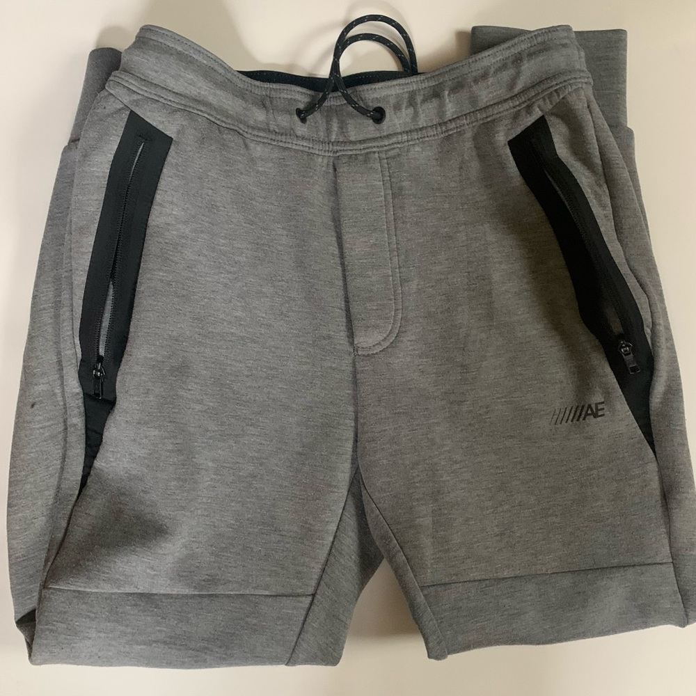 American Eagle Men’s Joggers Grey Size XS